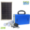 Sistema de luz solar para el hogar 20W.
